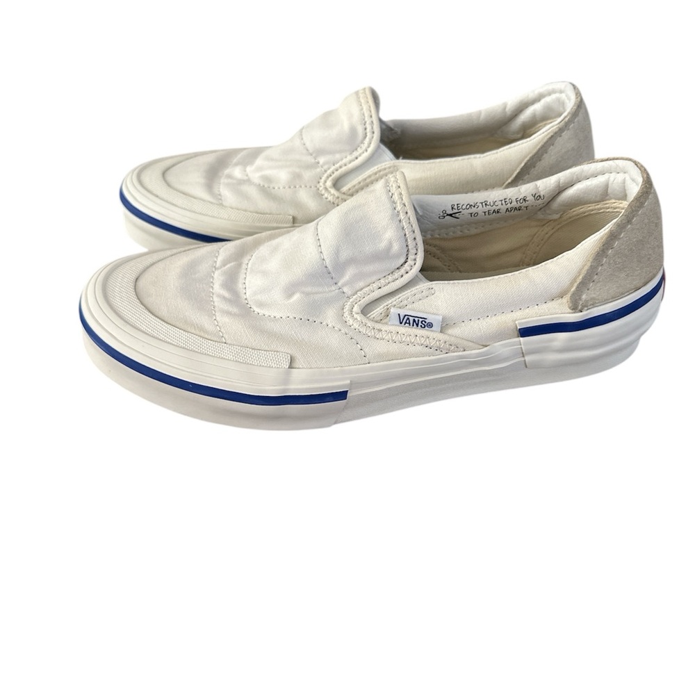 Vans Slip-On Clásicos Blancos | US Men 6 / Women 7.5